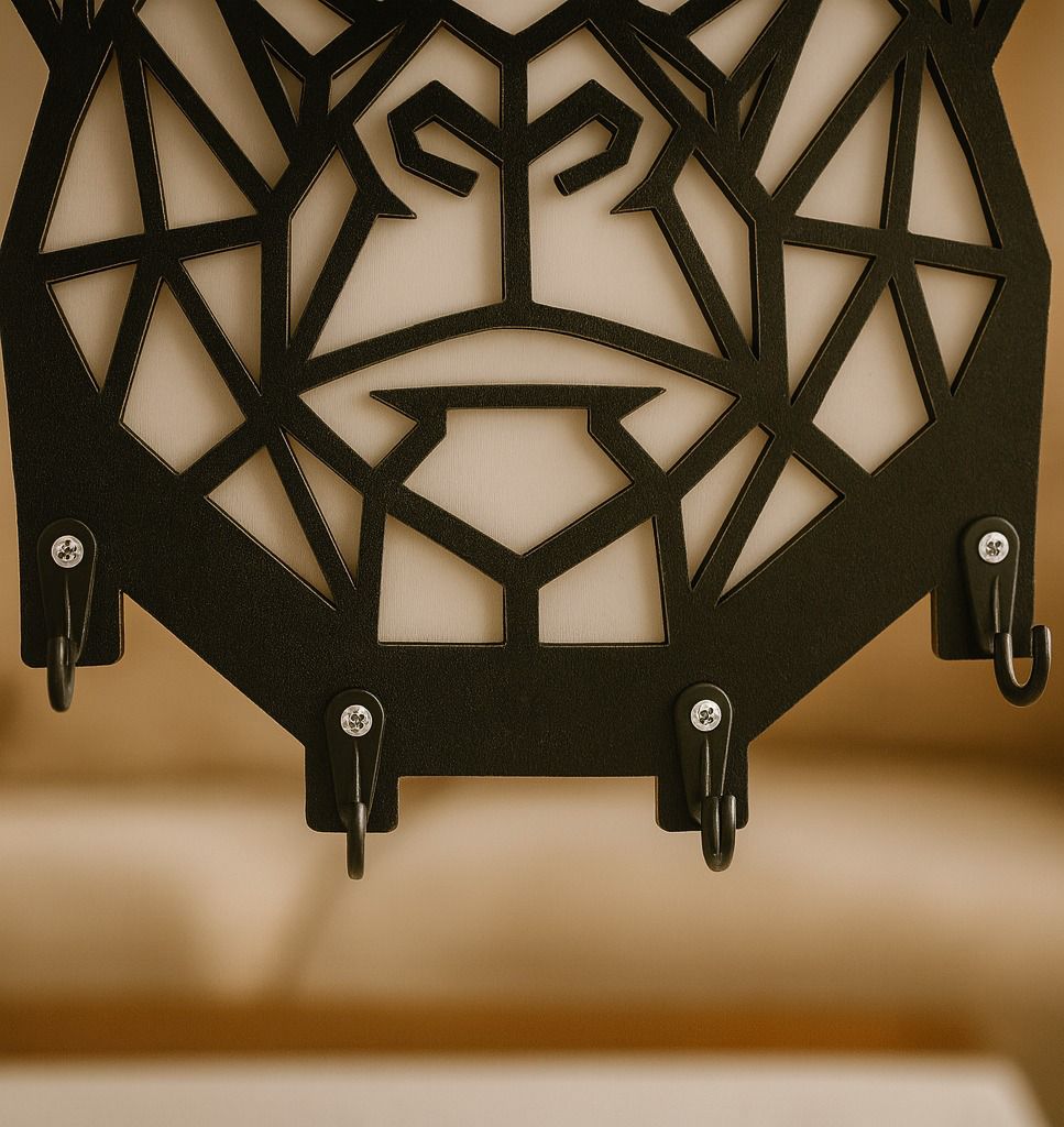 Goril Figürlü Duvar Anahtarlık Askısı - Görsel 4