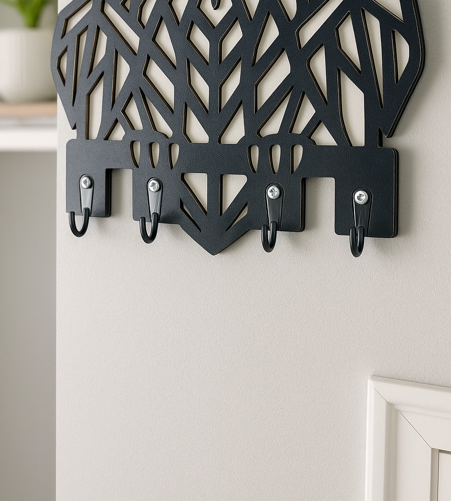 Kartal Figürlü Duvar Anahtarlık Askısı - Görsel 8