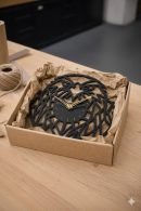 Kartal Duvar Saati - Modern Ahşap Tasarım