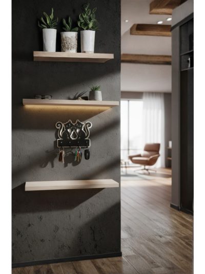 Sevimli Kediler Anahtarlık Askılığı